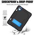 thumbnail image 6 of iPad mini 6 Case with HD Screen Protector, iPad mini 6th Generation Case 8.3 inch 2021, Dteck Heavy Kids Safe Shockproof Case with Built-in Kickstand for iPad mini 6th Generation,Black/Blue, 6 of 7