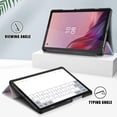 thumbnail image 6 of elitegadget Case for Nook 9" Lenovo Tablet (2024) / Lenovo Tab M9 (TB-310FU, 2023 Released) 9 Inch Display Tablet - Slim Lightweight Trifold Shell Stand Cover Case + 1 Random Stylus (Dreamland), 6 of 6