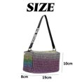 thumbnail image 2 of Bolso de noche de cristal brillante para mujer, bolso cruzado brillante, cartera para Club de baile de boda, 2 of 5