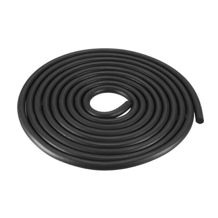 

Unique Bargains 8mm Dia 3 Meters Long Foam Rubber Seal Weather Strip Black