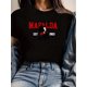 thumbnail image 1 of MAFALDA EST 1963 Graphic Tee for Women - Vibrant Pink Casual Summer T-Shirt, Slim Fit, Round Neck, Short Sleeve, Machine Washable, 1 of 5