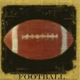 thumbnail image 2 of Greene, Taylor 20x20 Black Ornate Wood Framed with Double Matting Museum Art Print Titled - Football, 2 of 4