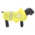 thumbnail image 3 of Ropa para perros Sunnimix impermeable reflectante Con Capucha Amarillo XXS, 3 of 8
