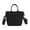 Black, variant on Women's Casual Mini Crossbody Bag Canvas Handheld Shoulder Bag Daily Use Versatile Lightweight Tote