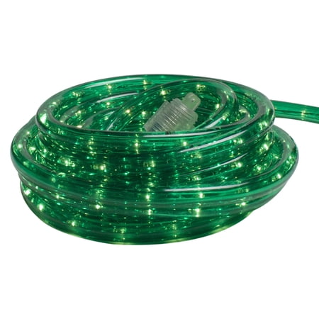 Northlight Flexible Incandescent Outdoor Christmas Rope Light - Clear - 100 Green Wire
