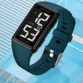 thumbnail image 3 of Square Men's and Women's Leisure Sports Digital Watch Multifunctional Sports Watch Digital Dial Waterproof LED Watch Fashion Minimalist Design, 3 of 8