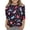 Navy, variant on CCRFTGI Cute Shirts for Girls Size 6 Summer 3/4 Sleeve Animal Print Tee Shirts Trendy Soft Lightweight Clothes for Teen Girls Crew Neck T-Shirts Pink 12-13 Years