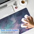 thumbnail image 3 of Rectangle Colorful Style Mouse Mat, Gaming Mouse Pad for Rubber Base Gradient Space Large Mouse Pad with Stitched Edges, Office Mouse Pad for Women Men Kids, 31.5x11.8in, 3 of 7