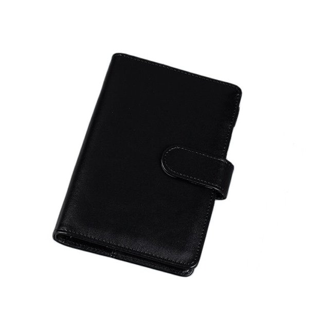 Carpeta de cuero PU para manualidades, cubierta de cuaderno, diario, Agenda, planificador, cubierta de papel, papelería escolar, Color macarrón A6/A5