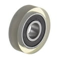 thumbnail image 3 of Unique Bargains PU Pulley Roller Bearing 6x19x5mm Polyurethane Coated Guide Wheel for Industrial, Green, 3 of 5
