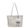 thumbnail image 1 of Bolso de mano de gran capacidad, bolso de hombro, portátil, elegante, de moda, informal, con personalidad juvenil, nuevo bolso grande de moda 2025, 1 of 5