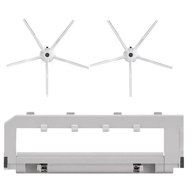Cepillo lateral Cubierta del cepillo principal Repuestos de repuesto para T7S T7Splus S7 Piezas de aspiradora robot - Blanco