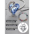 thumbnail image 3 of Collares de Latón para Mujer Leafael, Colgante Corazón Infinito, 3 of 3