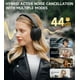 thumbnail image 2 of Edifier W800BT Pro Hybrid Active Noise Cancelling Headphones - Hi-Res Audio - AI Call Noise Cancellation - 45H Playtime - Fast Charging - Foldable - Wireless Over-Ear Bluetooth 5.4 Headphones - Black, 2 of 5