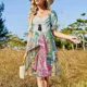 thumbnail image 5 of Vestido sin mangas con pintura chinoiserie caprichosa de The Writer's Den, vestido de verano para mujer, vestidos de fiesta, vestido, 5 of 8