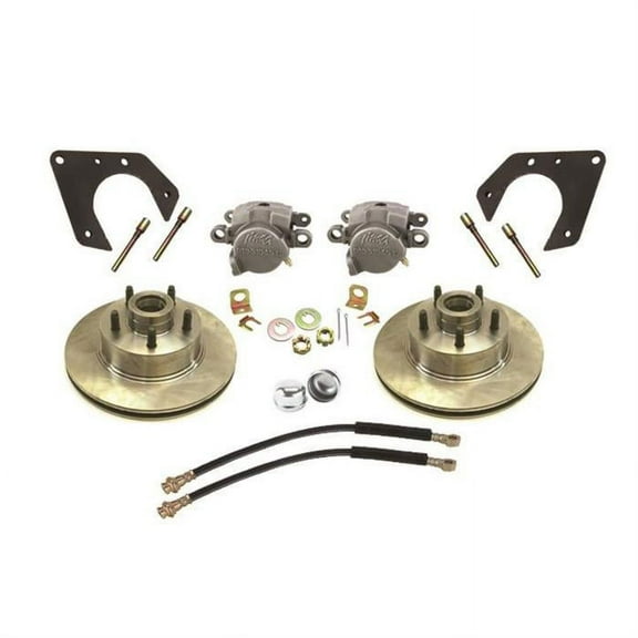 Disc Brake Kit for 1962-67 Chevy II Gasser Subframe Kit, 5 on 4-3/4