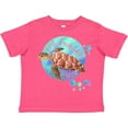 thumbnail image 3 of Inktastic Fort Lauderdale, Florida Swimming Sea Turtle with Bubbles Boys or Girls Toddler T-Shirt, 3 of 5