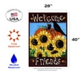 thumbnail image 2 of Toland Home Garden Welcome Friends Welcome Fall Flag Double Sided 28x40 Inch, 2 of 5