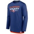 thumbnail image 2 of Men's Fanatics Royal New York Islanders Authentic Pro Tech Long Sleeve T-Shirt, 2 of 3