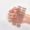 thumbnail image 1 of Semi Cured Gel Nails Art Stickers Fashion Solid Color Manicure Decal UV LED Lamp Need Gel Nail Decals Nail Sticker Decoration, 1 of 4