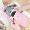 thumbnail image 4 of Stylish Leather Messenger Bag for Women Minimalist Crossbody Phone Wallet Purse with Secure Heart Button Closure Ideal for Daily Commuting and Everyday Carrying, 4 of 5