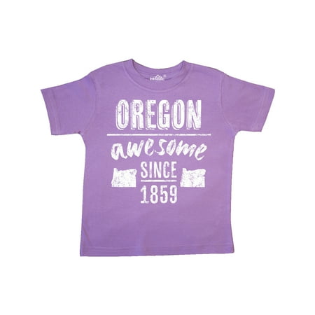 

Inktastic Oregon Awesome Since 1859 Gift Toddler Boy or Toddler Girl T-Shirt