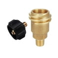 thumbnail image 2 of Adaptateur Propane QCC1 Régulateur de Gaz Vanne Raccord 5042 Mâle Écrou QCC1 Raccord de Gaz Propane Tuyau Adaptateur, 2 of 5