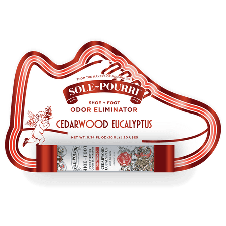 Sole Pourri Spray Foot Odor Eliminator Cedarwood Eucalyptus Shoe + Foot, 10ml