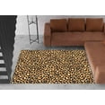 thumbnail image 2 of Leopard Rugs, Lepoard Pattern Rug, Loft Rug, Modern Rugs, Colorful Rug, Thin Rug, Step Rug, Custom Rug, Gift For The Home, Home Decor Rug, 5.2'x7.5' - 160x230 cm, 2 of 4