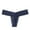 518#Navy, variant on Clothing 2025 Thongs for Women Stretch Bikini Panty Lace Trim 5 Colors Comfy Fashion Thongs Underpants Women Underwear Thongs