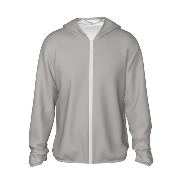Fotbe Gary Chaqueta con Protección Solar UPF 50+ para Hombre y Mujer, Camisa con Capucha y Bolsillos-X-Large