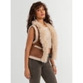 thumbnail image 3 of Jessica Simpson Women's Faux Shearling Vest, Sizes XS-XL, 3 of 5