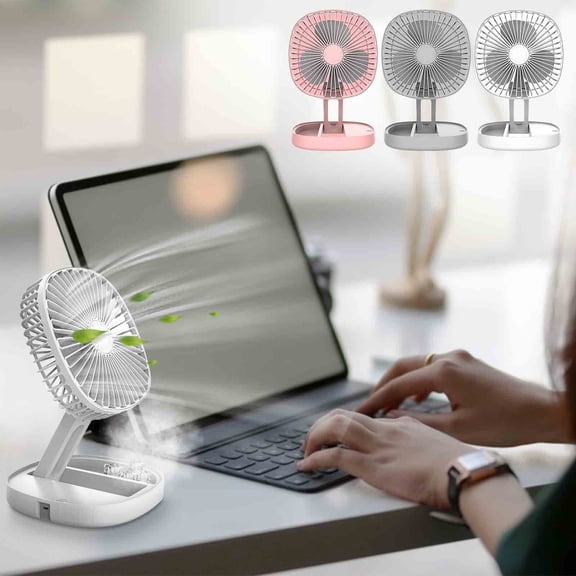 XGFHYJEH Desk Fan, Small Fan, Tabletop Fan, Small Desk Fan, Small Fans for Desk, Desk Fans for Home, Desk Fans Small Quiet, Portable Personal Electric Fan, Desk Fans under $15.00