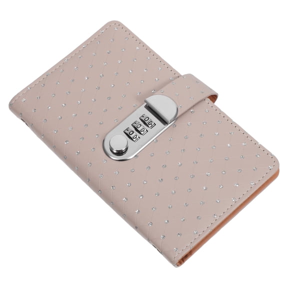 BESTYASH Password Lock Cash Holder Wallet with Rhinestone Design for Organized Money Saving