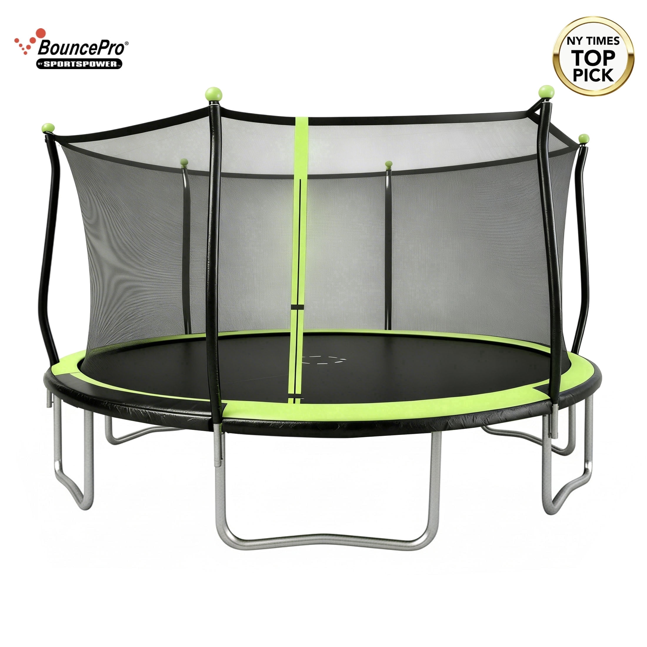 Little Tikes, 7-Foot Trampoline, Blue/Orange, with Enclosure