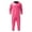 Hot Pink, variant on Onesie Pajamas for Women Solid Color Onesie Pajamas Funny Hooded Zipper PJs Holiday Loungewear Unisex