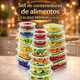 thumbnail image 2 of Set Contenedores De Vidrio Herméticos 36 Piezas Para Cocina, 2 of 7