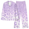 thumbnail image 1 of Ensembles de Pyjama pour Femmes Blouse à Manches Longues Décontractée pour Femmes Pantalon Ensemble de Pyjama, 1 of 5