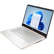 HP 14 Laptop Student Business Computer, Intel N150 Processor, 1-Year Microsoft 365, 16GB RAM, 128GB UFS, 256GB Micro SD Card, Copilot AI, Windows 11 Pro