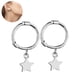 thumbnail image 1 of Pendientes de tuerca de plata de ley 925, luna creciente, estrella, sol, pendientes resistentes al óxido pulidos Zhivalor 221879-2, 1 of 4