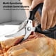thumbnail image 3 of Tijeras de cocina pollo pato hueso cocinar tijeras carne aves de corral de aves de corral cargado multifuncional barbacoa camping tijera seitruly HA028350-00B, 3 of 7