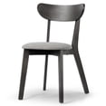 thumbnail image 6 of Set of 2 Amie Gray Backless Dining Chair with Gunmetal Gray Frame, 6 of 8