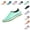 Green, variant on IEMIEMIEM Womens Mens Water Shoes Breathable Soft Barefoots Quick Dry Aqua Socks for Pool Surf Yoga Swim Beach Exercise Purple 8-8.5 Women/7.5-8 Men