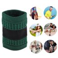 thumbnail image 6 of Unique Bargains Durable Perspiration Wicking Wrist Sweatbands 1 Pc Dark Green Black, 6 of 6