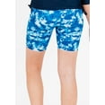 thumbnail image 6 of Calypsa Women's and Women's Plus High Waisted Mid-Thigh Swim Shorts, 6 of 7