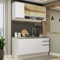 thumbnail image 2 of Cocina Integral Madesa Glamy 160 cm Blanco, 2 of 10