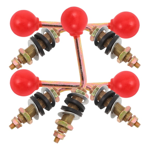 OUNONA 5-Pack Motorcycle Windshield Wiper Crank Manual Weather Resistant Replacement Parts