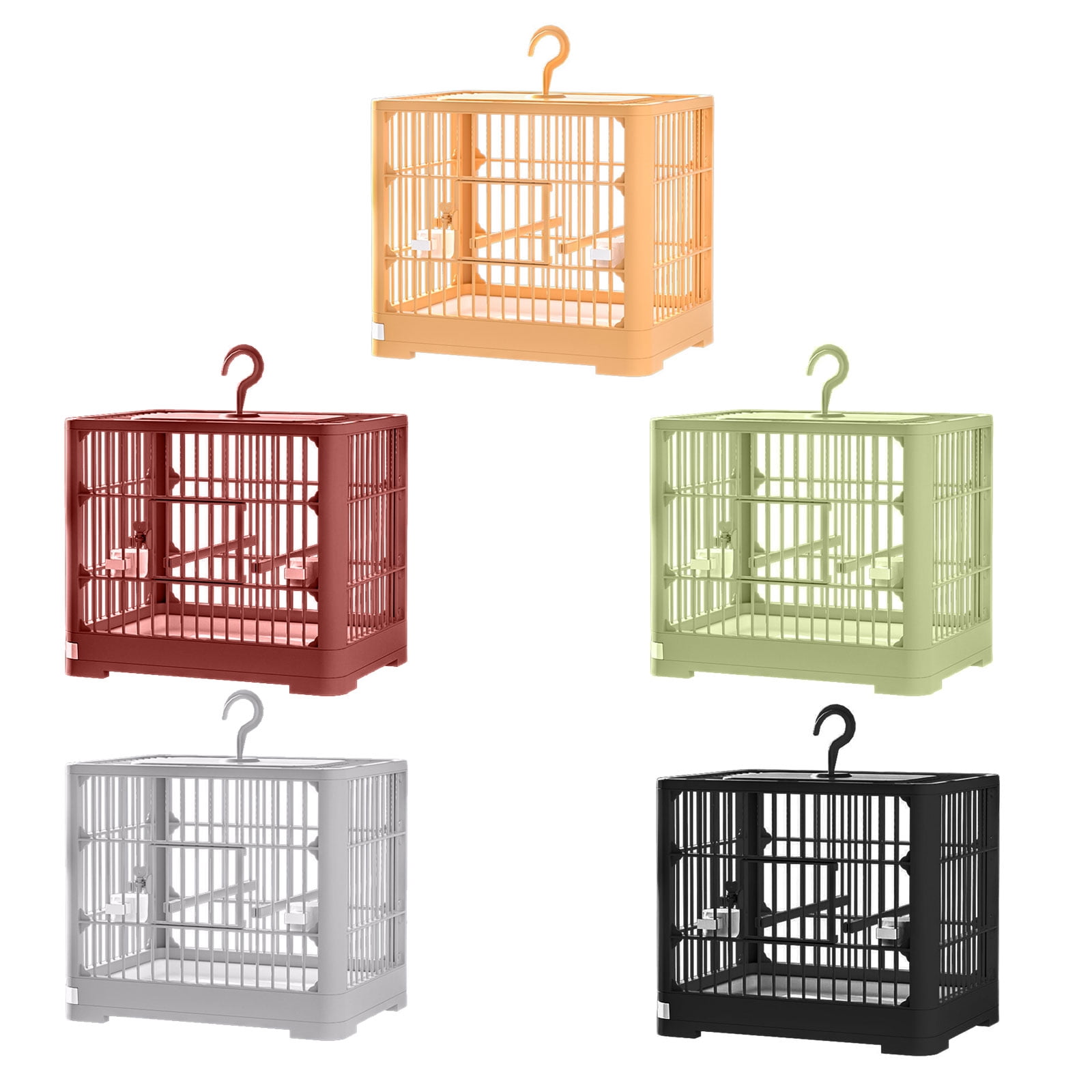 Comfortable Bird Cage for Indoor Outdoor Generous Living Area for Pet Birds Large Breathable Birdcage for Parrot