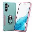 thumbnail image 4 of Aggxpf Samsung Galaxy A54 5G Case with Metal Ring Magnetic Support Kickstand, Drop Protector Phone Cover, Teal, 4 of 4