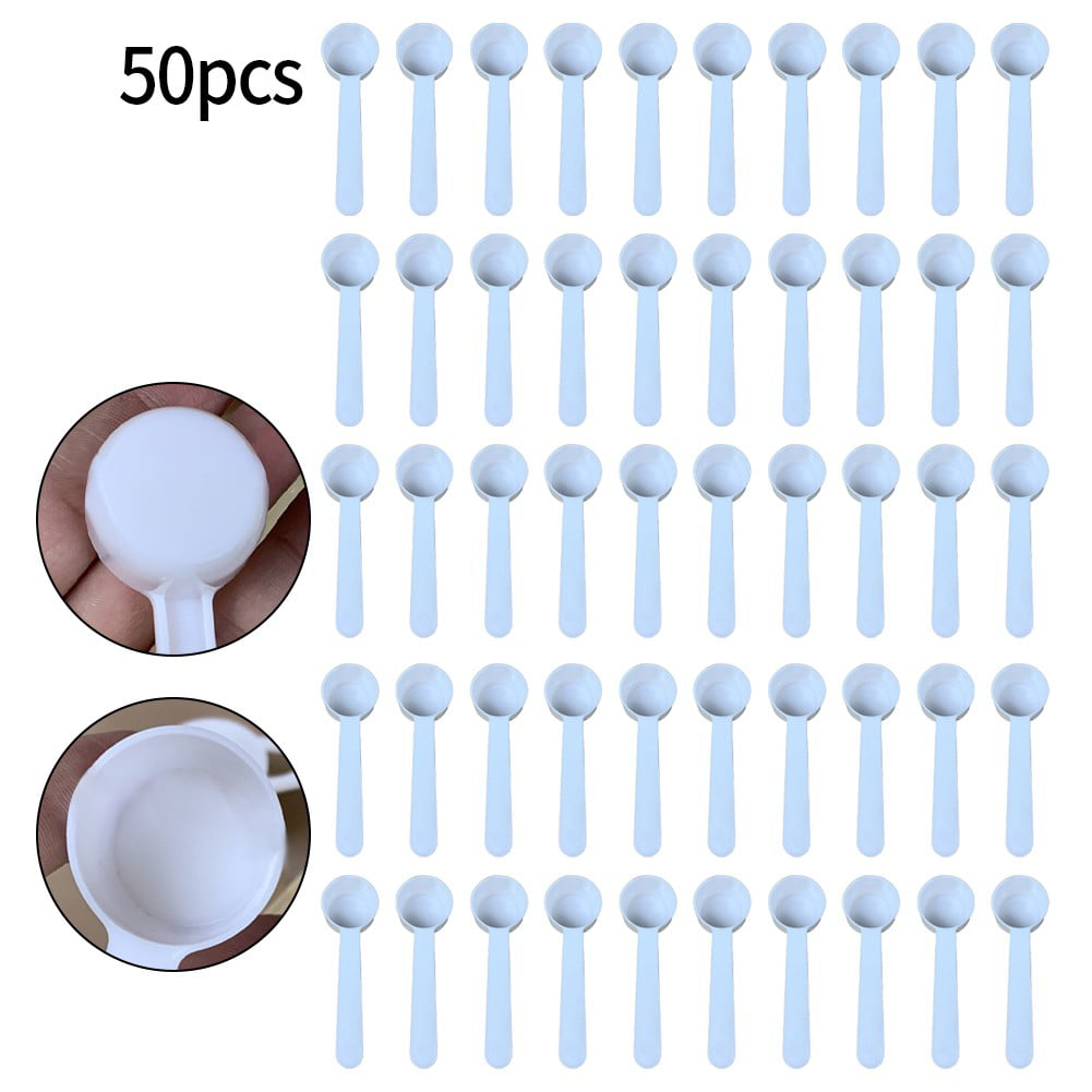 5 g / 10ML Spoon 5 gram Plastic Measuring Scoop for medical powder Liquid -  4 colors for option 1000pcs/lot wholesale